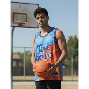 Looney Tune Squad Lola Jersey Men's Size Small 6 Space  Jam Movie Basketball New